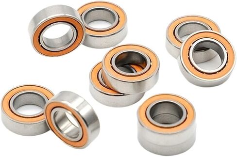 5PCS SMR137RS CB 7X13X4 mm Ceramic Bearing ABEC-7 Miniature RC Motor SMR137RS CB Ball Bearings Ceramic Si3N4 in Saudi Arabia