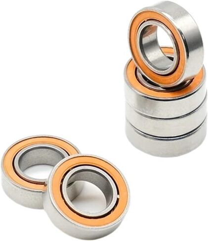 5PCS SMR137RS CB 7X13X4 mm Ceramic Bearing ABEC-7 Miniature RC Motor SMR137RS CB Ball Bearings Ceramic Si3N4 in Saudi Arabia