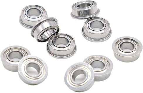 10 قطعة SF605ZZ 5x14x5mm ABEC-7 محامل شفة الكروم الصلب تحمل in Saudi Arabia