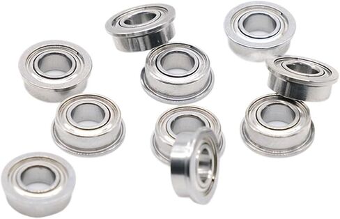 10 قطعة SF605ZZ 5x14x5mm ABEC-7 محامل شفة الكروم الصلب تحمل in Saudi Arabia
