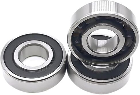 2 قطعة 6205RS CB 25X52X15 ملليمتر الهجين السيراميك تحمل ABEC-7 صناعة المحرك 6205HC الهجينة Si3N4 الكرات 3NC 6205RS in Saudi Arabia