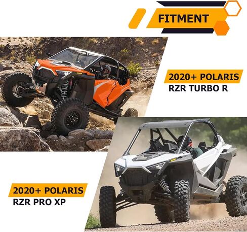 WeiSen Multi-Function 30" Rear Straight Chase Light Bar Kit with Wiring Harness and Light Mounting Bracket Compatible with Polaris RZR Pro XP Turbo R 2020-2025 in Saudi Arabia