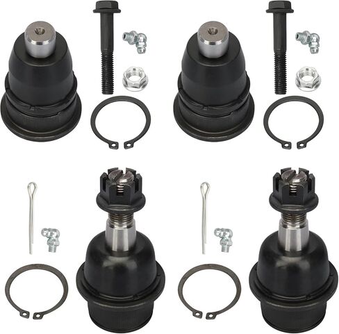 وصلة كروية أمامية علوية وسفلية مناسبة لسيارة Chevy Trailblazer & EXT GMC Envoy XL XUV 2002-2009، SSR 2003-2006؛ لبويك رينييه 2004-2007؛ لإيسوزو اسيندر أولدزموبيل برافادا ساب 9-7X in Saudi Arabia