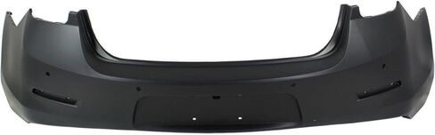 MBI AUTO - Primered, Rear Bumper Cover Replacement Compatible with 2013 2014 2015 Chevy Malibu w/Park Assist 13 14 15, GM1100895 in Saudi Arabia