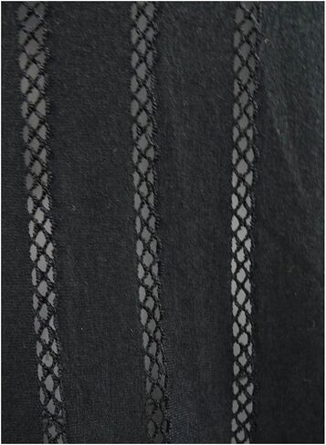 Calvin Klein Women's Striped Maxi Caftan Cover-Up (Black, One Size) in Saudi Arabia