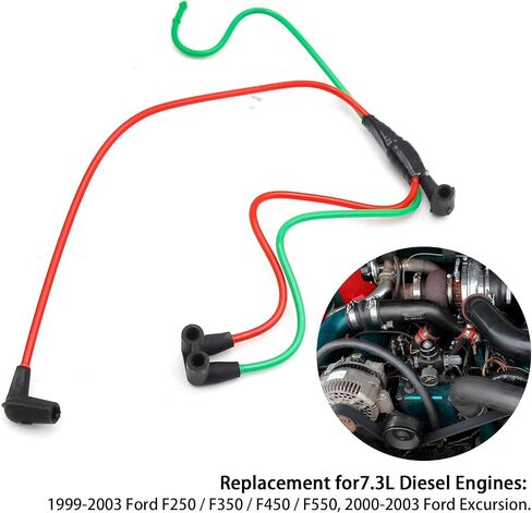 7.3L Diesel Turbo Vacuum Harness Connection Line Replacement for Ford F250 F350 1999 2000 2001 2002 2003 F450 F550 Excursion 2000 2001 2002 2003, F81Z-9E498-DA in Saudi Arabia