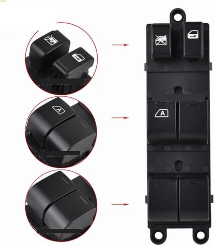 Car Replacement Parts Power Window Switch 25401-ED500 25401-EL30A 1Pcs in Saudi Arabia