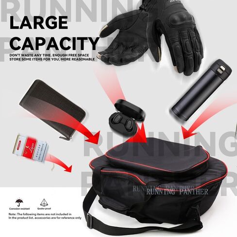 حقائب داخلية لبطانة سرج الدراجة النارية تناسب DUCATI MULTISTRADA V4 V4 S 2021 حقيبة علوية خلفية قابلة للتوسيع حقيبة جانبية وجيب داخلي لتخزين الأمتعة (3 حقائب - مجموعة) in Kuwait