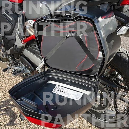 حقائب داخلية لبطانة سرج الدراجة النارية تناسب DUCATI MULTISTRADA V4 V4 S 2021 حقيبة علوية خلفية قابلة للتوسيع حقيبة جانبية وجيب داخلي لتخزين الأمتعة (3 حقائب - مجموعة) in Kuwait