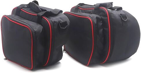حقائب داخلية لبطانة سرج الدراجة النارية تناسب DUCATI MULTISTRADA V4 V4 S 2021 حقيبة علوية خلفية قابلة للتوسيع حقيبة جانبية وجيب داخلي لتخزين الأمتعة (3 حقائب - مجموعة) in Kuwait