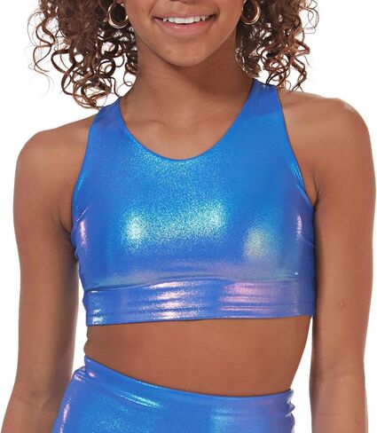 Dragonwing V-Neck Crop Top (Designed for Dance, Gymnastics, Cheer and Workouts) in Saudi Arabia
