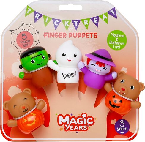 Eric Carle 4 Piece Finger Puppet Set, Very Hungry Caterpillar and Friends, Oversized, Multi-Colored in Kuwait
