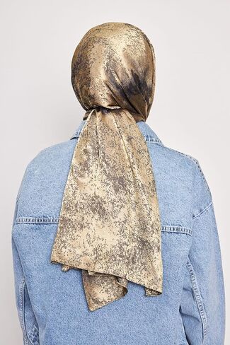 Hijab Scarf for Women – Long & Soft Hijab, Shawl, Head Scarf, Gi Shine Jacquard Shawl – 29.5" x 72.8" in Saudi Arabia
