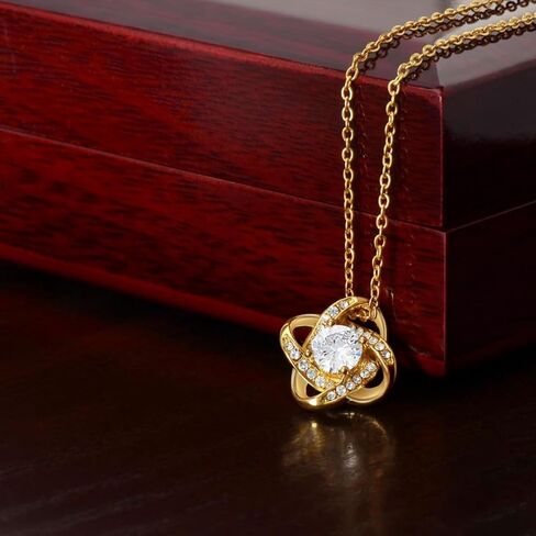 To My Granddaughter Necklace From Papa, Love Knot Necklace, Granddaughter Gifts From Papa, Gifts For Granddaughter On Birthday, Graduation, Christmas in Saudi Arabia