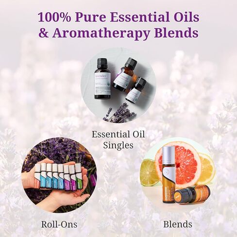Aromatics International Premium Organic Lemon Essential Oil 5ml | 100% Pure Essential Oil for Diffusion & Aromatherapy in Kuwait