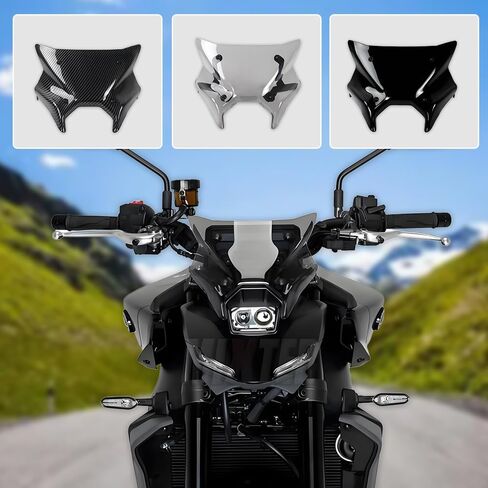 MT09 SP Motorcycle Accessories Windshield Front Support Windshield Wind Deflector Fairing Lower for MT 09 MT-09 SP 2024 2025 MT09SP in Kuwait