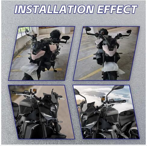 MT09 SP Motorcycle Accessories Windshield Front Support Windshield Wind Deflector Fairing Lower for MT 09 MT-09 SP 2024 2025 MT09SP in Kuwait