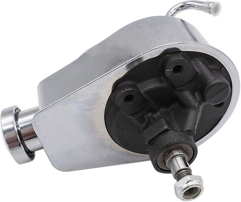 مضخة توجيه كهربائية LWP من BestParts مع مجموعة فضية بكرة أخدود مزدوجة متوافقة مع GM Chevy Pontiac SBC BBC 265 283 305 327 350 383 400 مع وحدات keyway مضخة مياه طويلة in Saudi Arabia