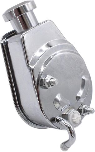 مضخة توجيه كهربائية LWP من BestParts مع مجموعة فضية بكرة أخدود مزدوجة متوافقة مع GM Chevy Pontiac SBC BBC 265 283 305 327 350 383 400 مع وحدات keyway مضخة مياه طويلة in Saudi Arabia