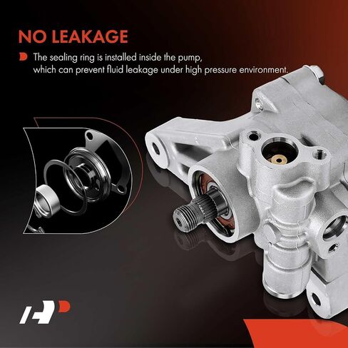 A-Premium Power Steering Pump, Compatible with Acura TL 2007-2008, 3.5L, Replace # 56110RDBA01 in Saudi Arabia