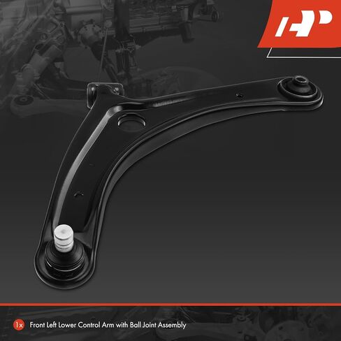 A-Premium Front Left Lower Control Arm, with Ball Joint & Bushing, Compatible with Jeep Compass 2007-2017, Patriot 2007-2017, Dodge Caliber 2007-2012 in Saudi Arabia