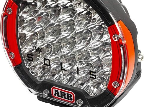 ARB INTENSITY SOLIS SJB36S ضوء قيادة 36 LED، شعاع موضعي مع حواف قابلة للتبديل باللونين الأحمر والأسود 9 بوصات، فردية in Saudi Arabia