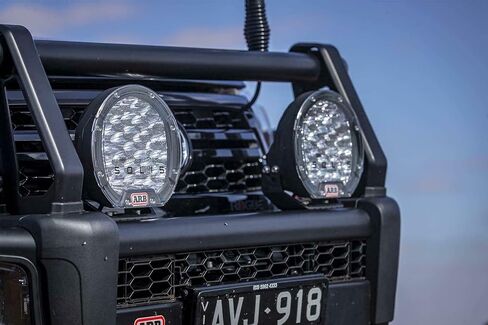 ARB INTENSITY SOLIS SJB36S ضوء قيادة 36 LED، شعاع موضعي مع حواف قابلة للتبديل باللونين الأحمر والأسود 9 بوصات، فردية in Saudi Arabia