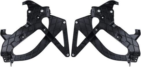 A Pair Set Bumper Support Fit for 2019 2020 2021 2022 Chevy Silverado 1500 Chevrolet Front Outer Impact Bar Bracket Left Driver and Right Passenger Side GM1062124 84219065 GM1063124 84219066 in Saudi Arabia