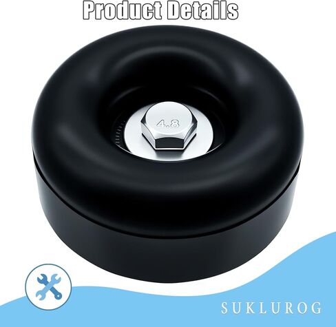 4 عبوات من مصدات المقطورة المطاطية المستديرة، وتوقفات مطاطية مستديرة مقاس 2.5 بوصة، متوافقة مع أبواب منحدر مقطورة البضائع وبوابات الشاحنات، وغسالات الضغط، وضواغط الهواء، والمضخات، و4 عبوات (بما في ذلك مجموعات البراغي) in Kuwait