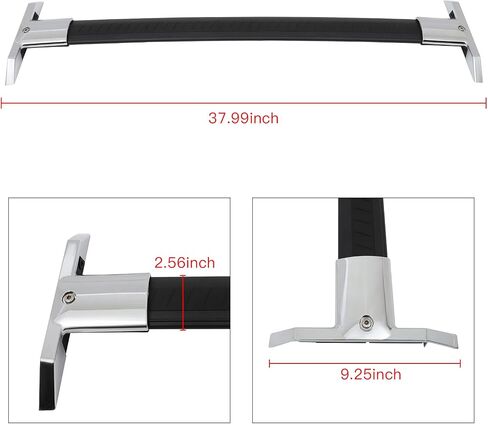 SCITOO Roof Rack Cross Bar for Buick Enclave 2008-2017 150LBS Cargo Bars Silver in Saudi Arabia