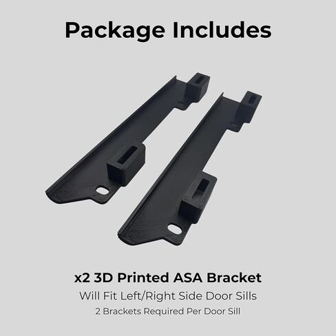 Front Door Sill Bracket Repair Kit – Compatible with 1999–2007 Chevy Silverado & GMC Sierra – Replaces GM Part 15286766 – 2 Pack in Saudi Arabia
