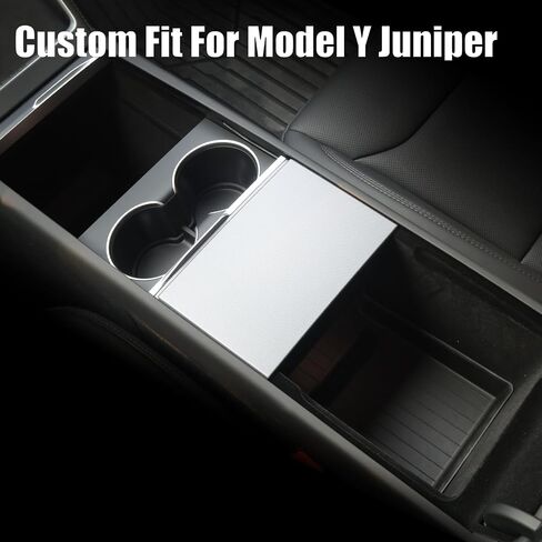 Center Console Organizer Tray for Tesla Model Y Refresh Juniper 2025-2026 - Model Y Accessories Center Console Organizer Easy Installation, Enhanced Storage in Kuwait