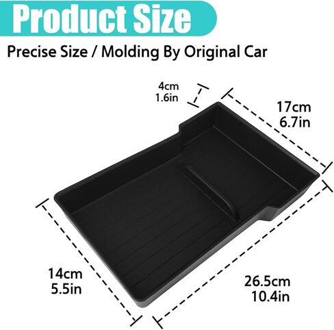 صينية تنظيم وحدة التحكم المركزية لـ Tesla Model Y Refresh Juniper 2025-2026 - ملحقات الطراز Y منظم وحدة التحكم المركزية سهل التركيب، تخزين محسن in Kuwait