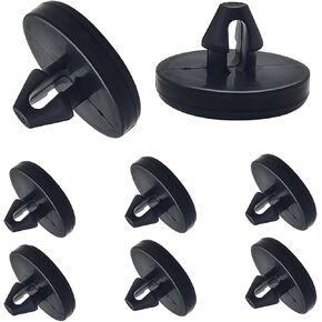 SLIMI 4 PCS Brake Clutch Pedal Stop Pads, Accelerator Stop Pedal Pads, Brake Light Switch Stopper, Universal for Most Cars, Trucks, SUVs (Black) in Kuwait