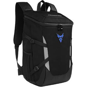 24L-28L Motorcycle Backpack,Waterproof Reflective Motocross Luggage Bag,Outdoor Sports Riding Motorbike Portable Bag With Suitcase (Gray) in Saudi Arabia