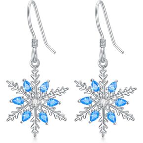 Midari Turtle/Daisies/Sunflower/Comedy Tragedy Mask/Opera Mask/Hummingbird/Black Cat/Snowflake Dangle Earrings for Women Sterling Silver Cute Cool Earrings Birthday Halloween Christmas Jewelry Gift in Kuwait