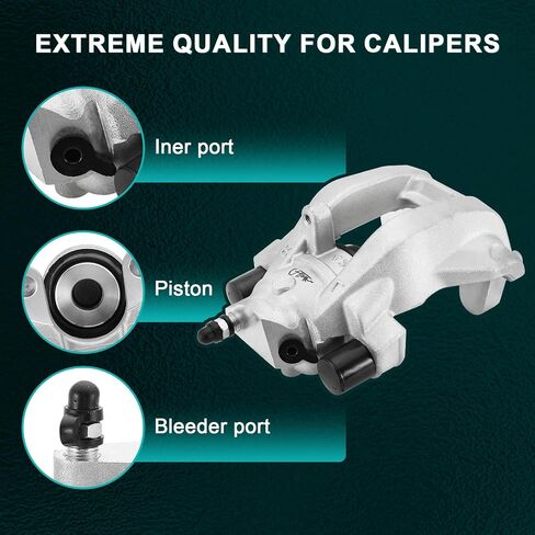 0024202683 0024202583 2 PCs Rear Disc Brake Caliper Assembly Set Without Bracket for Mercedes-Benz E320 2003-2009, E350 2006, E500 2005-2006, SL500 2003-2006 3.0L 3.2L 3.5L 5.0L in Saudi Arabia