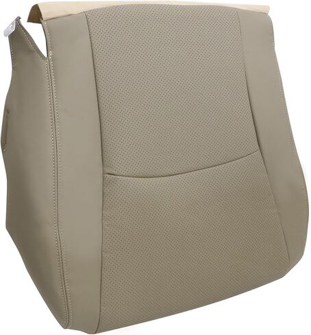GXARTS Driver Side Bottom Replacement Perforated Leather Seat Cover Tan #LB40 or LA40 or LA03 Compatible with Toyota Highlander 2008 2009 2010 2011 2012 2013 in Saudi Arabia
