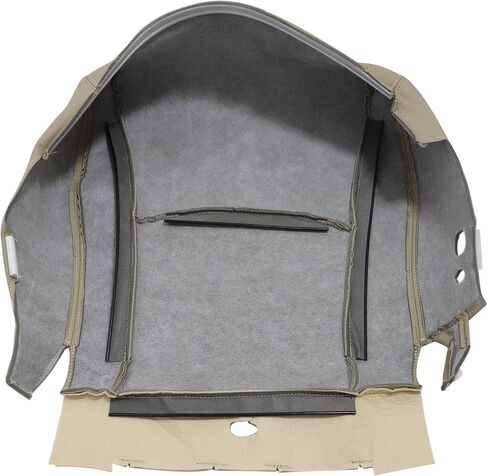 GXARTS Driver Side Bottom Replacement Perforated Leather Seat Cover Tan #LB40 or LA40 or LA03 Compatible with Toyota Highlander 2008 2009 2010 2011 2012 2013 in Saudi Arabia