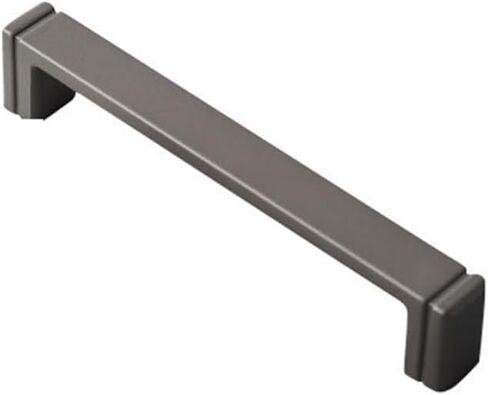Modern Minimalist Cabinet Wardrobe Door Drawer zinc Alloy Hardware Handle Gray Black Handle(6617 192 Sand Gray) in Saudi Arabia