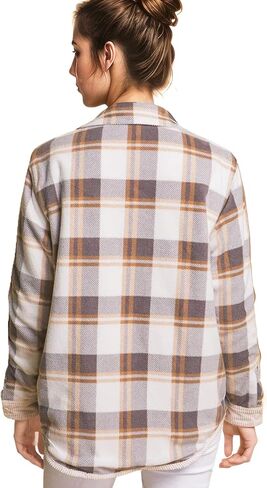 Reversible Plaid-Cord Shacket in Kuwait