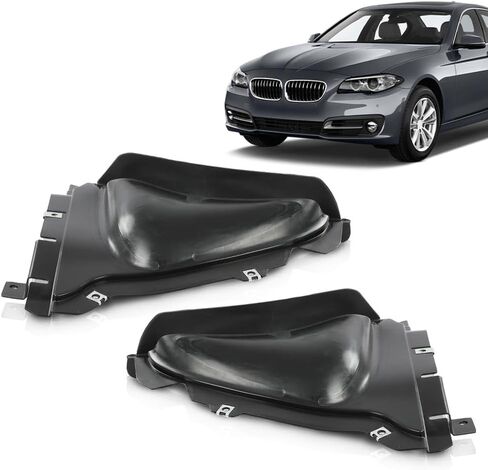 GRAND ORANGE Front Engine Splash Shield Left & Right Side Compatible with BMW 5-Series 535i 550i 528i Base 2011-2016 2.0L 3.0L 4.4L, BM1228155, BM1228154 Front Bottom Wheel Arch Covers in Saudi Arabia