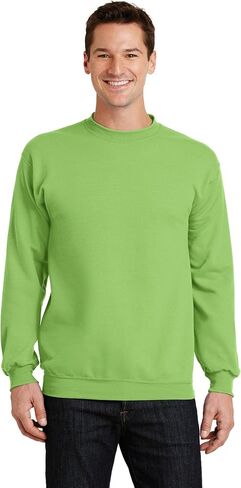 Port & Company - Core Fleece Crewneck Sweatshirt 4XL Lime in Saudi Arabia