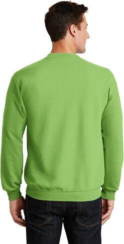 Port & Company - Core Fleece Crewneck Sweatshirt 4XL Lime in Saudi Arabia