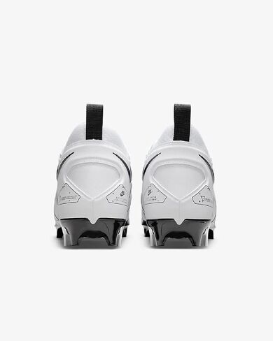 حذاء كرة القدم Alpha Menace Pro 3 من Nike للرجال، أبيض/أسود 100، 12.5 in Saudi Arabia