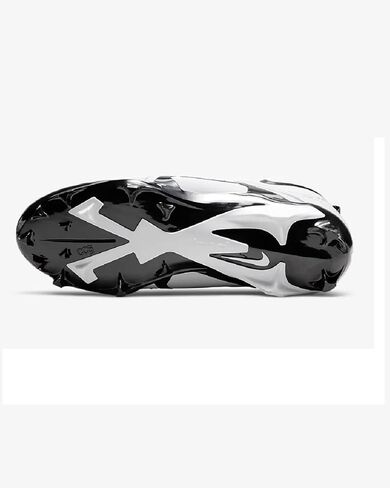 حذاء كرة القدم Alpha Menace Pro 3 من Nike للرجال، أبيض/أسود 100، 12.5 in Saudi Arabia