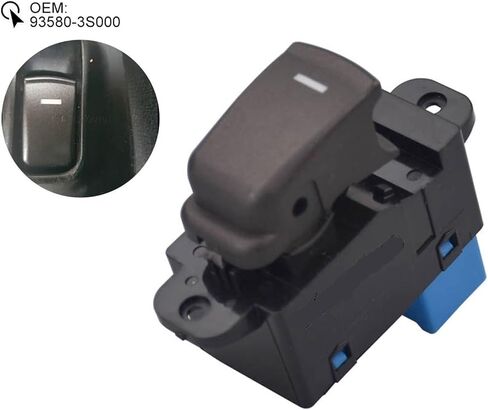 Window Control Switch Rear Left LH Right RH Button Lifter 93580-3S000 93580-3S000RY 1Pcs in Saudi Arabia