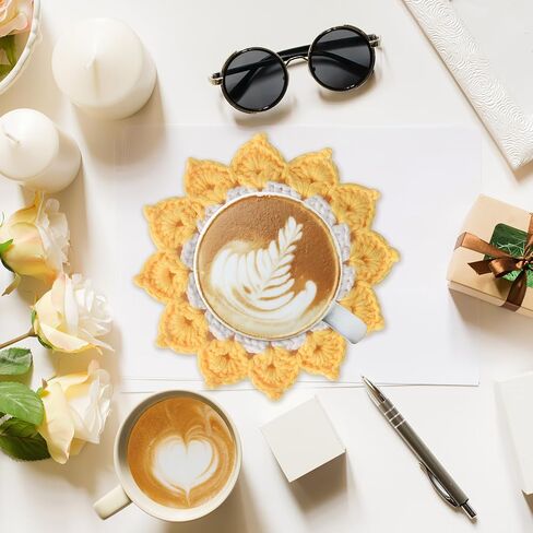 مجموعة كروشيه لوموهو للمبتدئين، طقم قواعد كروشيه مكون من 6 قطع، مجموعة كروشيه نباتية بوعاء زهور مع خطاف كروشيه، غزل ملون، علامة غرز، تعليمات، أدوات مواد يدوية لمحبي الحرف اليدوية (ملونة) in Kuwait