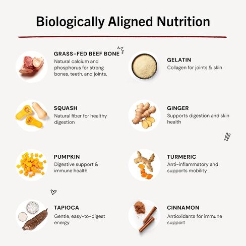 Stella & Chewy's Human-Grade Grass-Fed Beef Bone Broth for Dogs - Joint & Gut Health Liquid Food Topper with Collagen & Turmeric, 16 Fl Oz Resealable Pouch in Kuwait