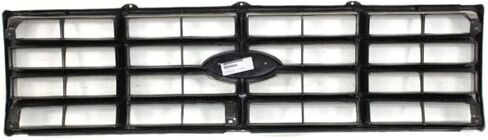 For Ford F-100 Grille Assembly 1982 1983 | Silver Shell w/Black Insert | Plastic | FO1200117 | E3TZ8200F in Saudi Arabia